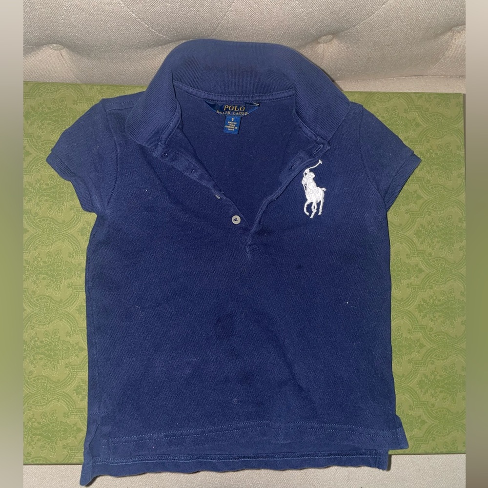 Polo Ralph Lauren Little Girls Big Pony Polo Shirt Size 5